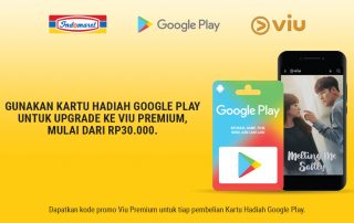 promo indomaret viu voucher google play gift card kartu hadiah