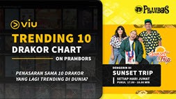 viu trending 10 drakor chart prambors