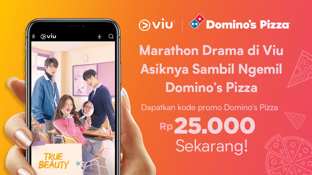 Dapatkan kode promo Viu x Domino's Pizza
