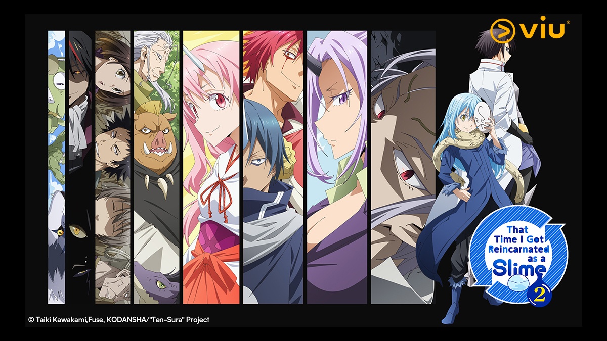 nonton streaming atau download anime tensei shitara slime datta ken season 2 sub indo viu