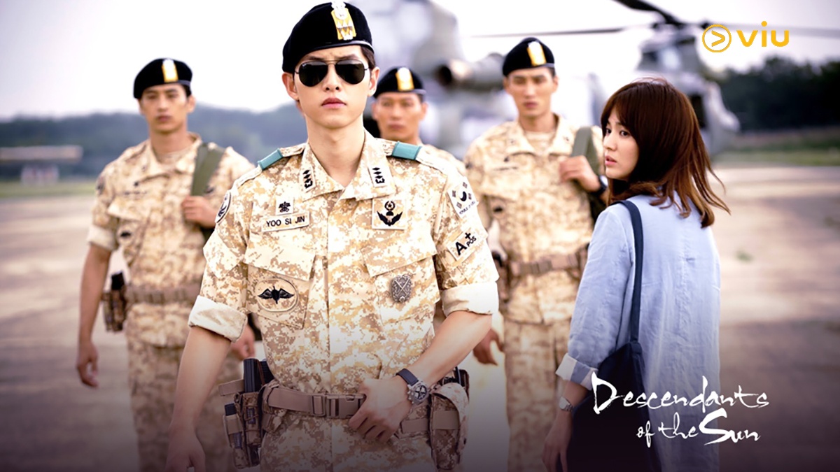 nonton streaming atau download drama korea descendants of the sun sub indo viu