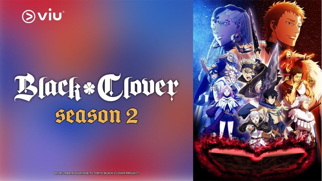 Black Clover émission De Télévision Saison 2 www.viu.com