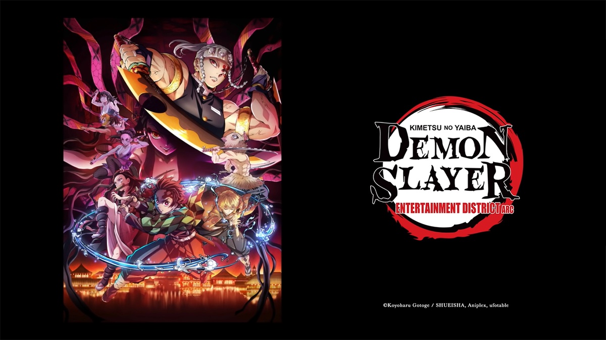 nonton streaming atau download anime demon slayer: kimetsu no yaiba entertainment district arc (season 2) sub indo viu
