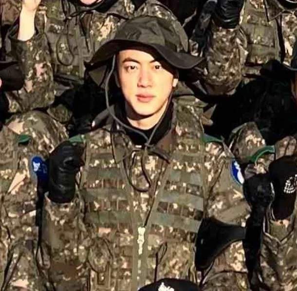 jin bts wajib militer