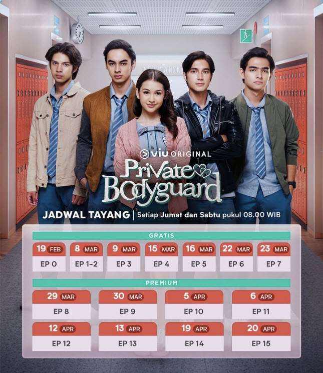 Jadwal tayang Private Bodyguard