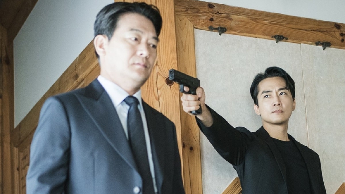 Preview The Player 2 Master of Swindlers Episode 11 Song Seung Heon Mengarahkan Senjatanya ke