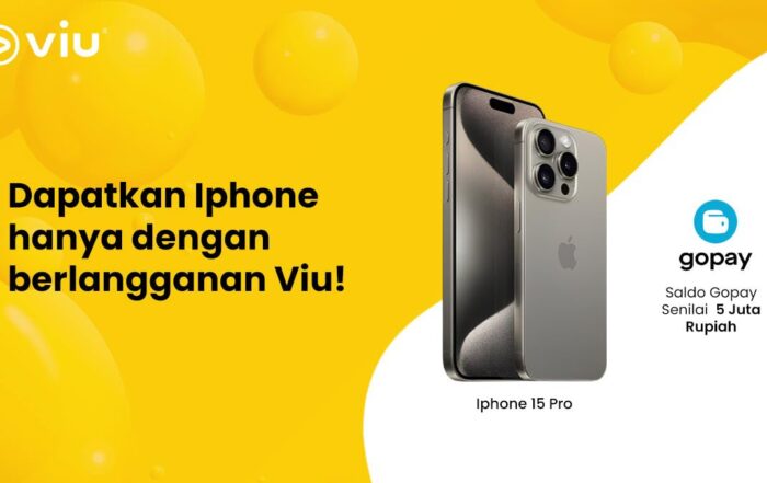 dapatkan iphone dengan berlangganan Viu Premium