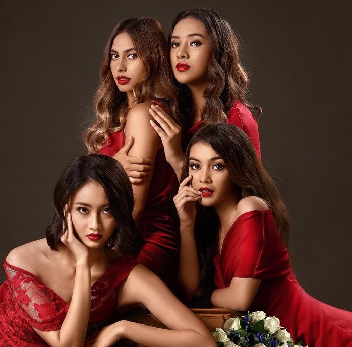 Who's That Chick? A Spicy Indonesian Remix of 'Pretty Little Liars' viu girls in red dress