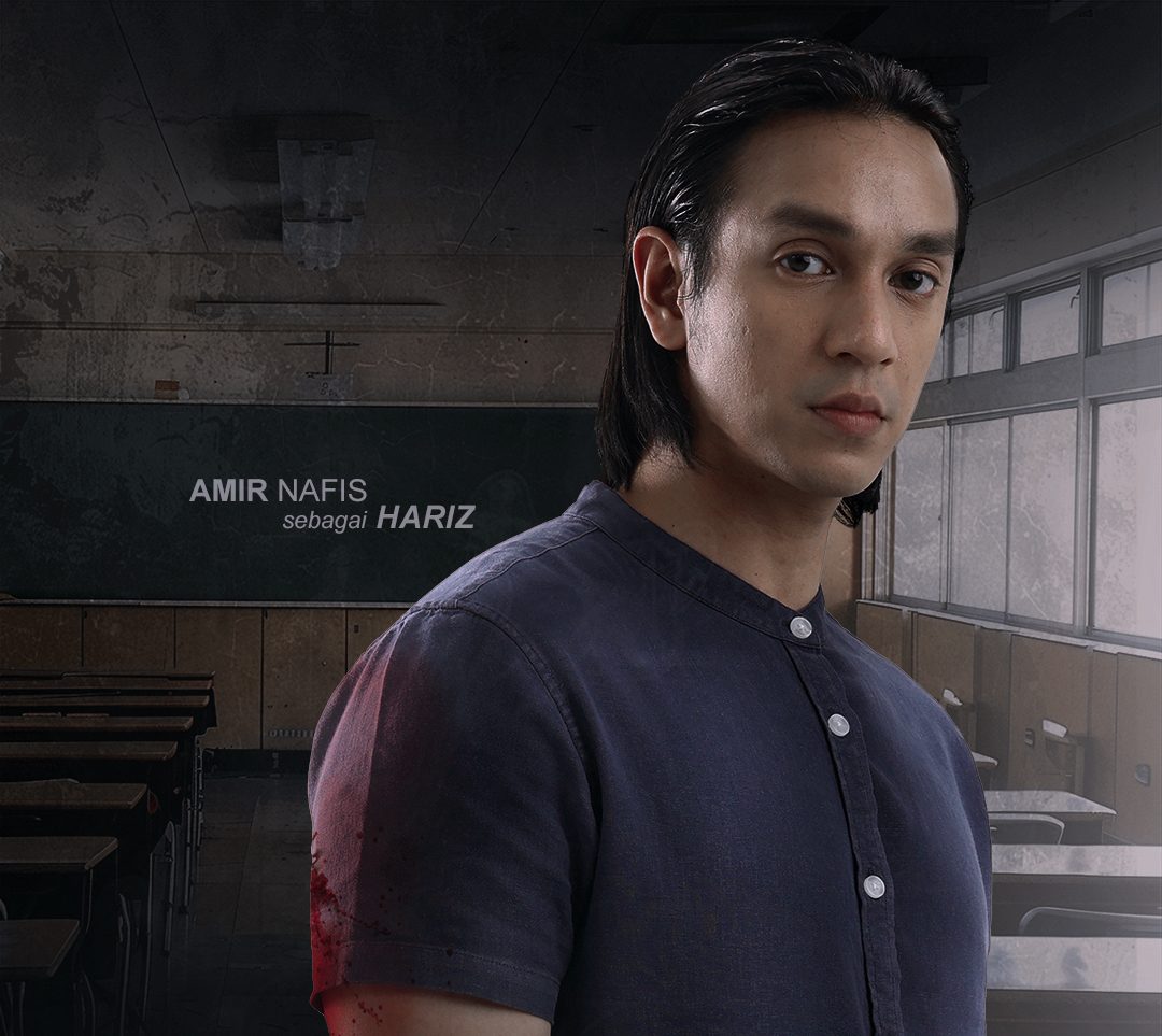 Amir Nafis as Hariz the secret viu original thriller malaysian drama
