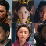 Cast of Queen Woo Viu Sageuk historical K drama Korean TV shows