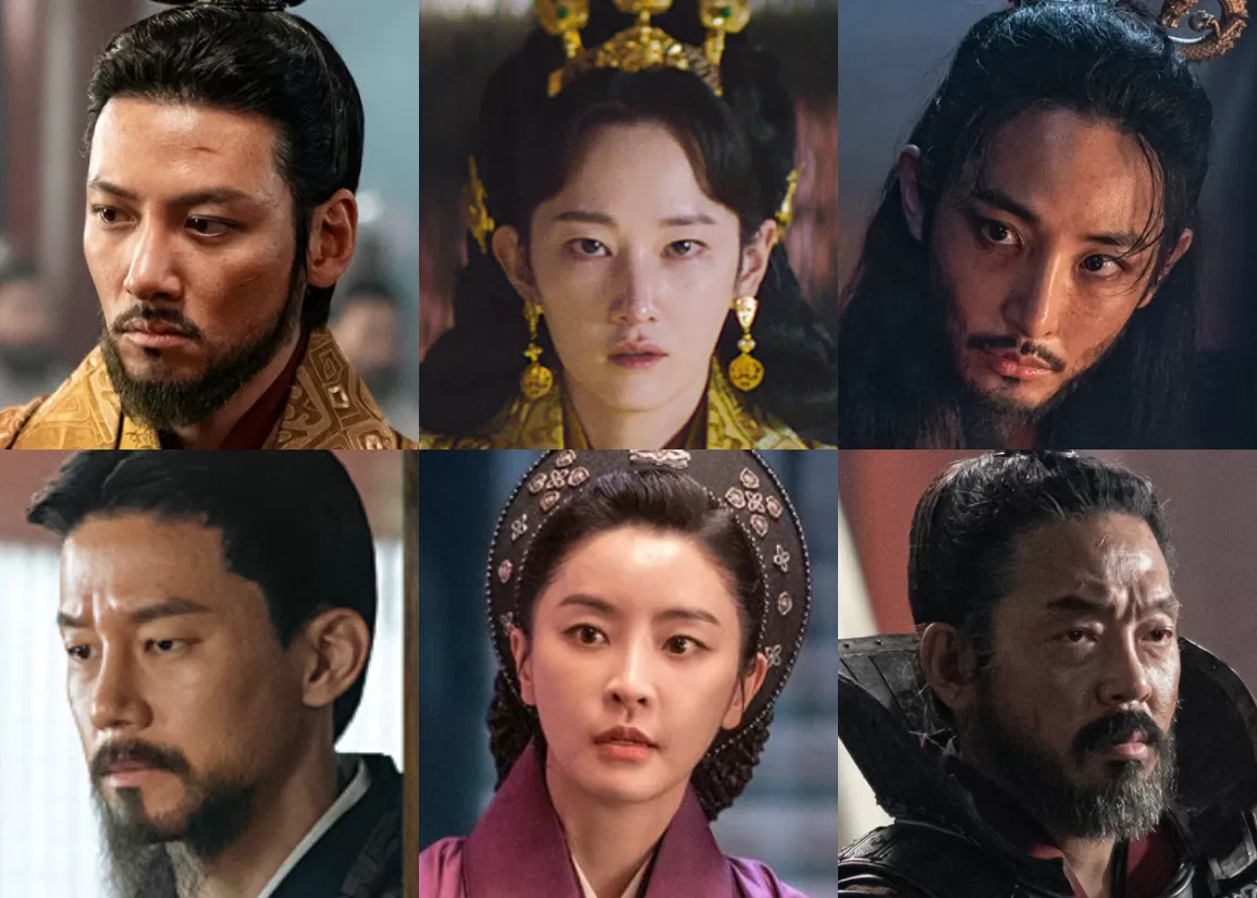 Cast of Queen Woo Viu Sageuk historical K drama Korean TV shows