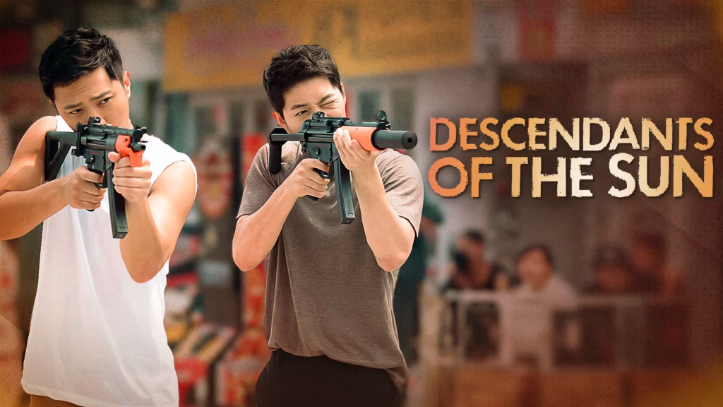 Jin Goo Seo Dae-young Song Joong Ki Yoo Shi Jin Descendants of the Sun viu kdramas kdrama korean TV series TV shows