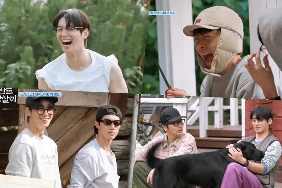 Lee Dong-hwi Kwak Dong-yeon Lee Je-hoon Cha Eun-woo Rented in Finland Viu Korean Variety shows reality show travel comedy cultural exploration, Korean Reality Show