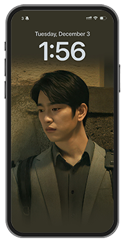 Park Jin-young as Lee Dong-jin, Roh Jeong-eui as Park Mi-jeong The Witch Kdrama TV shows TV series Viu Wallpaper V2-Mobile Mockup