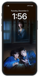 Seo Kang-joon as Kim Hyung-bae, Jin Ki-joo as Oh Su-a - Undercover Highschool Kdrama Viu Original Wallaper - mobile mockup