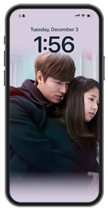 Lee Min-ho Kim Tan Park Shin-hye Cha Eun-sang The Heirs Kdrama Mobile Wallpaper mockup v2