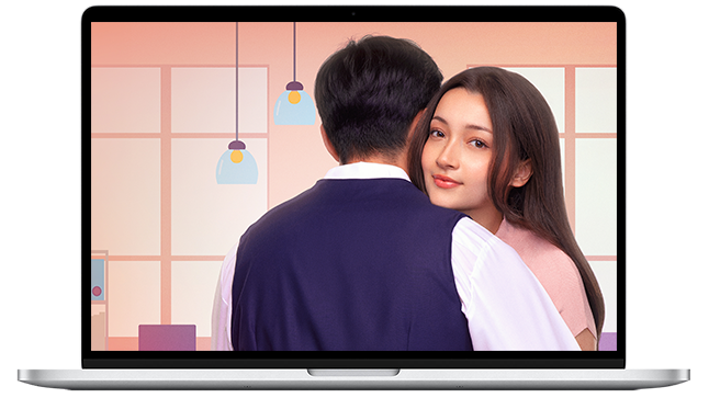 Megan Domani Aurel Darius Sinathrya Derry Sugar Daddy Viu Indonesian Dramas HD Wallpaper Desktop V2 mockup