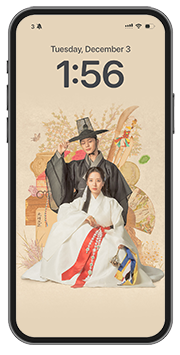 Yook Sung Jae Yun Gap Bona Yeo Ri The Haunted Palace Viu Sageuk Historical Kdramas Korean TV shows TV series Kdrama HD Wallpaper Mobile mock up