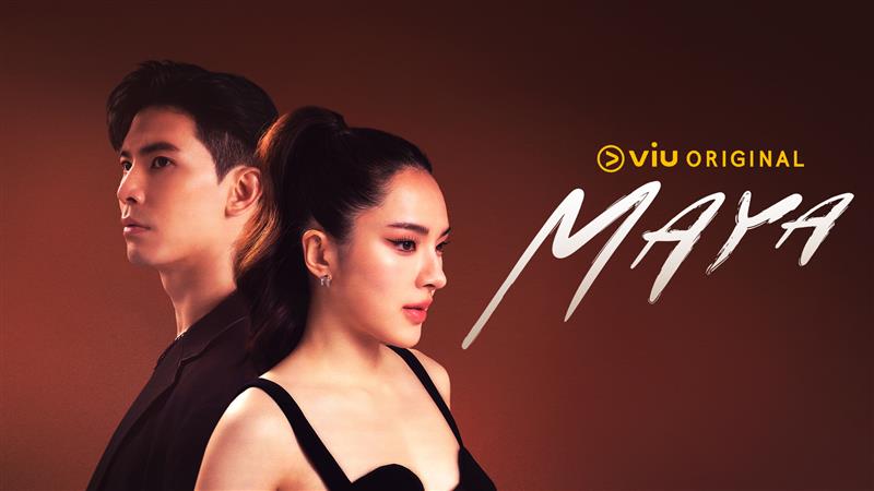 Punpun Sutatta as Maya Yuke Songpaisan as Akin Viu Thai Drama Thriller Revenge Asian Dramas TV Series HD Wallpaper Desktop Tablet Mobile horizontal