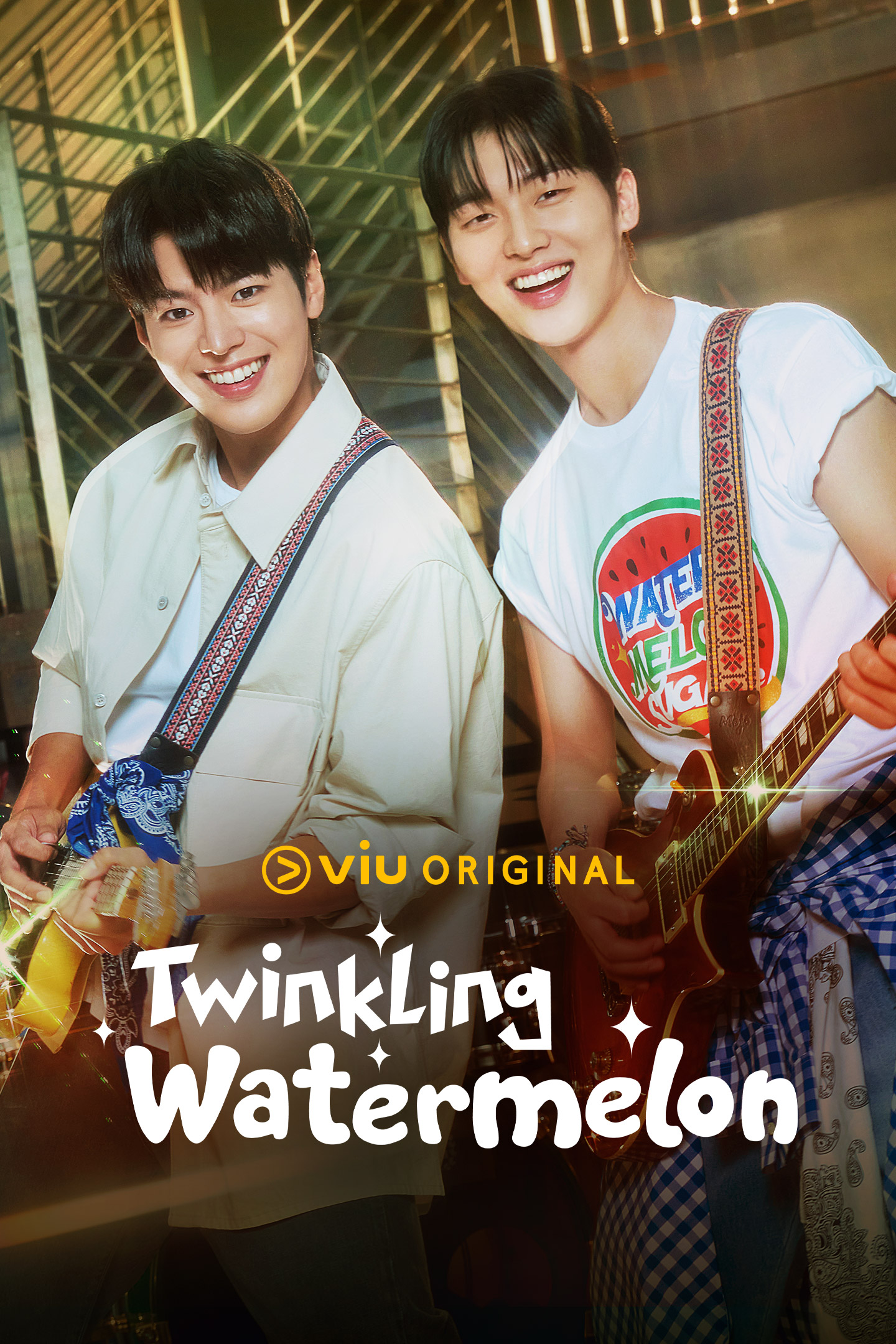 Ryeoun as Ha Eun-gyeol, Choi Hyun-Wook as Ha Yi-chan - Twinkling Watermelon Viu Kdrama TV series online wallpaper desktop Tablet mobile Portrait_Thumbnail_1440x2160