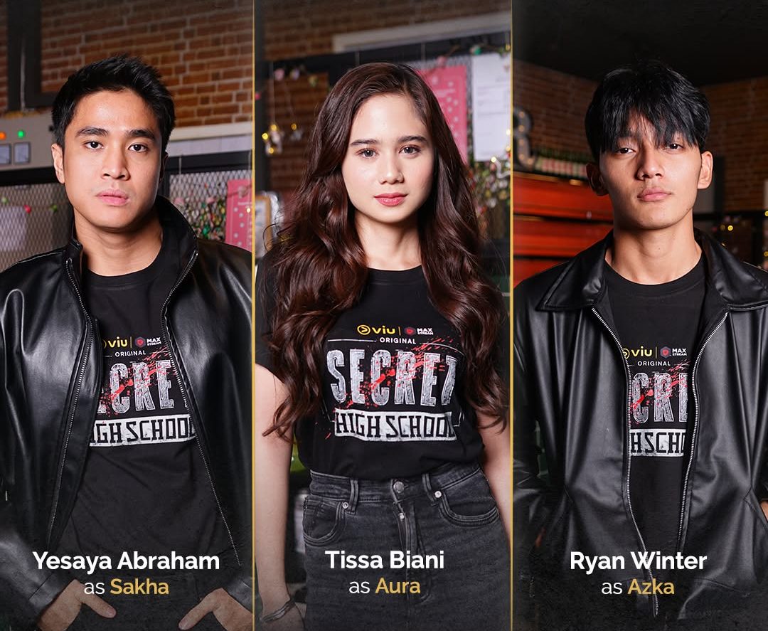 Cast Yesaya Abraham Sakha Tissa Biani Ryan Winter Azka Secret High School Viu Indonesian dramas Asian series free online streaming teen youth genre