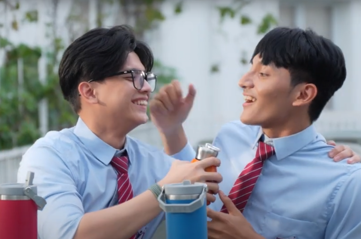 Febriant Teja as Seno Ryan Winter as Azka Secret High School Viu Indonesian dramas Asian series free online streaming teen youth genre