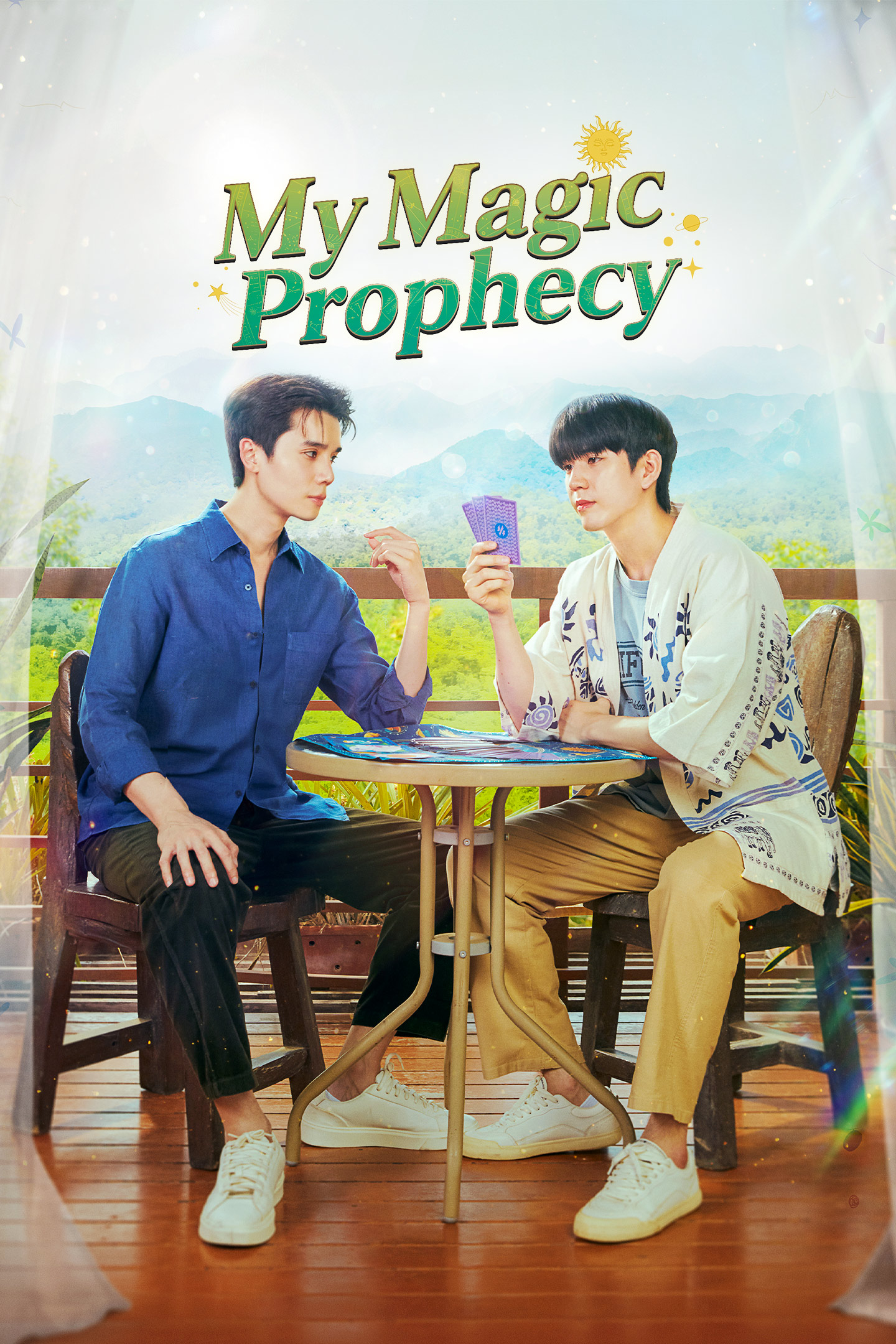 Jimmy Jitaraphol Potiwihok Thap Sea Tawinan Anukoolprasert In My Magic Prophecy Viu Thai BL series Boy’s love Gay LGBTQ+ Fantasy Romance dramas vertical thumbnail