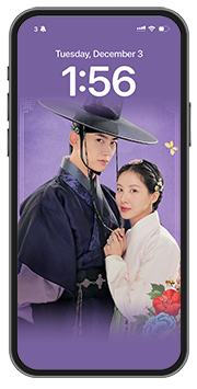 Ok Taec-yeon as Lee Beon, Seohyun as Cha Sunchaek, The First Night with the Duke Viu Kdramas Korean TV shows HD Wallpaper Mobile V1 mockup
