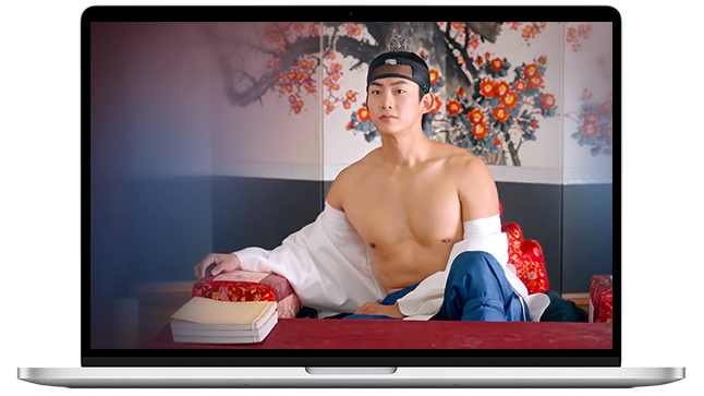 Ok Taec-yeon as Lee Beon, The First Night with the Duke Viu Kdramas Korean TV shows HD Wallpaper Desktop Tablet V2 mockup