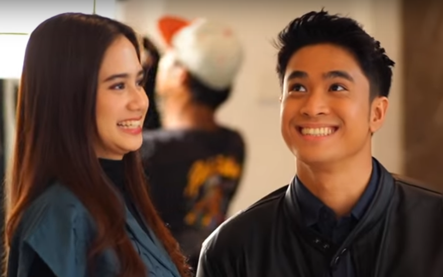 Tissa Biani as Aura Yesaya Abraham as Shaka Secret High School Viu Indonesian dramas Asian series free online streaming teen youth genre 1