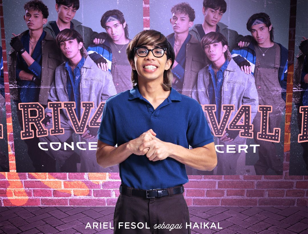 Ariel Fesol as Haikal The Boy Next Stage Satu, Dua... Dia? Cast Viu Malaysian Dramas Global Film Station Malay Dramas