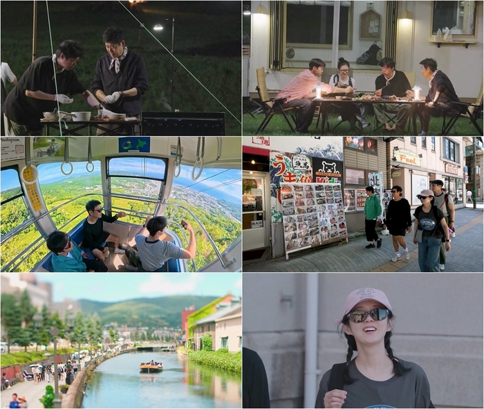 Sung Dong Il Kim Hee Won Jang Na Ra House on Wheels Beyond the Ocean 바다 건너 바퀴 달린 집 북해도 편 Viu k variety to watch online for free korean reality shows