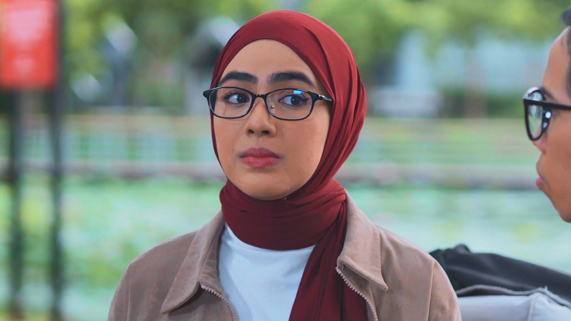 Erysha Emyra as Mia The Boy Next Stage Satu, Dua... Dia? Viu Malaysian Dramas Global Film Station Malay Dramas Ariel Fesol Erysha Emyra Afiq Hamidon Rizal Rasid Zarif Ghazzi Fimie Don episode 4