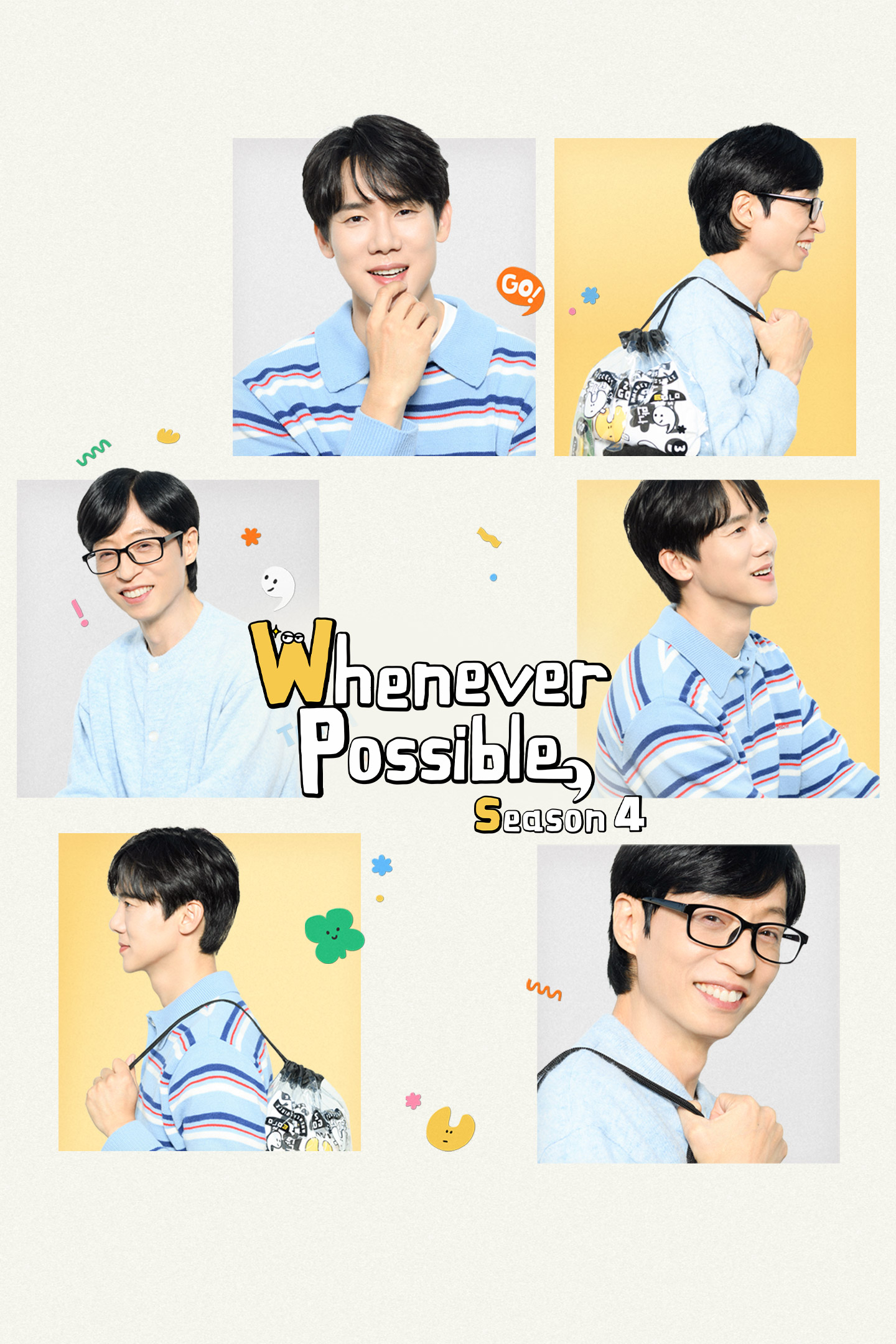 Viu Korean Variety shows TV shows comedy Whenever Possible Season 4, Yoo Jae Suk, Yoo Yeon Seok thumbnail vertical