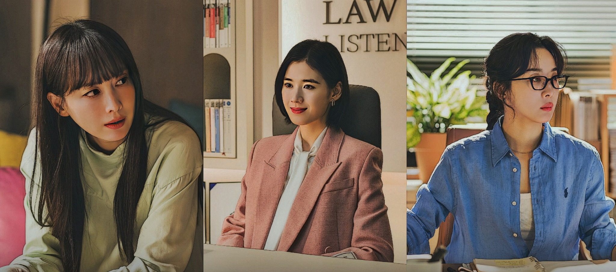 Lee Na Young Yun Ra Yeong Jung Eun Chae Kang Sin Jae Lee Chung Ah Hwang Hyeon Jin 7 Honour 아너 그녀들의 법정 viu kdramas to watch online free mystery crime legal thrillers
