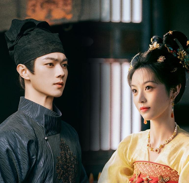 xu kai 许凯 as Mei Zhu Yu tian xiwei 田曦薇 as Wu Zhen Moonlit reunion 子夜归 Viu cdrama cdramas chinese fantasy dramas -9