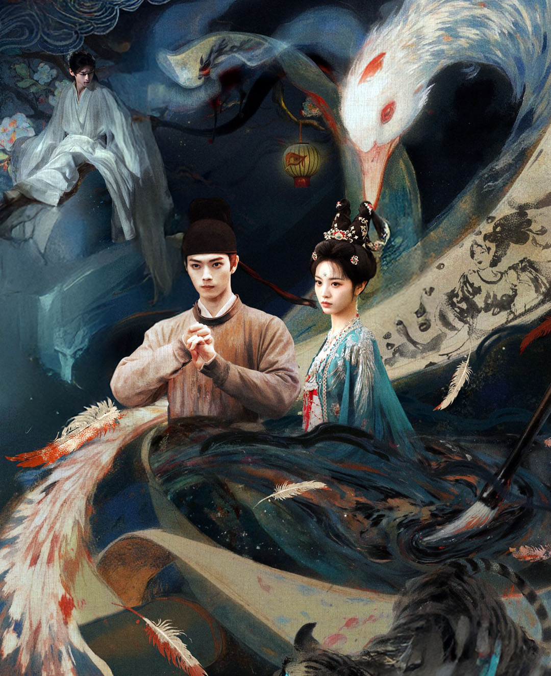 梅夫人宠夫日常 xu kai 许凯 as Mei Zhu Yu tian xiwei 田曦薇 as Wu Zhen Moonlit reunion 子夜归 Viu cdrama cdramas chinese fantasy dramas