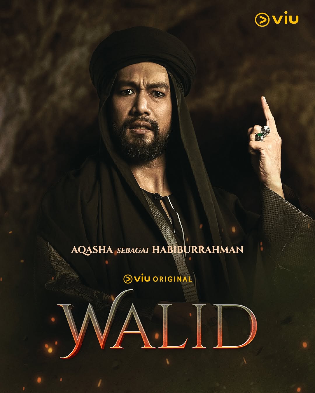 Aqasha as Habiburrahman faizal hussein aqahsa olla ramlan Heaven’s Reign (Walid) feature image Bidaah the broken heaven Malay series thriller muslim islam religious drama