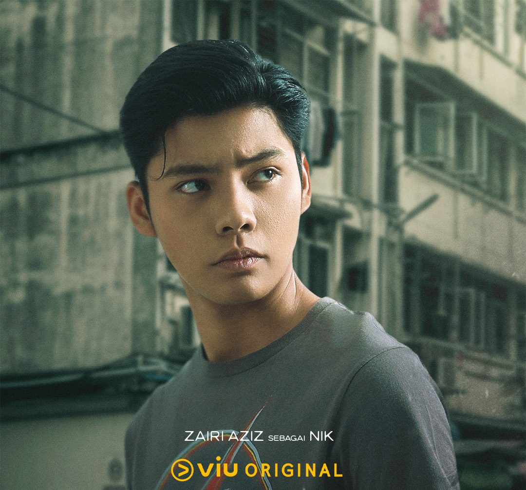 VIU_Kels Belakang_CAST POSTER Zairi aziz as NIK 2 1080x1350- Crash Class (Kelas Belakang) School, Youth, Viu Original Malaysia, Malay Dramas