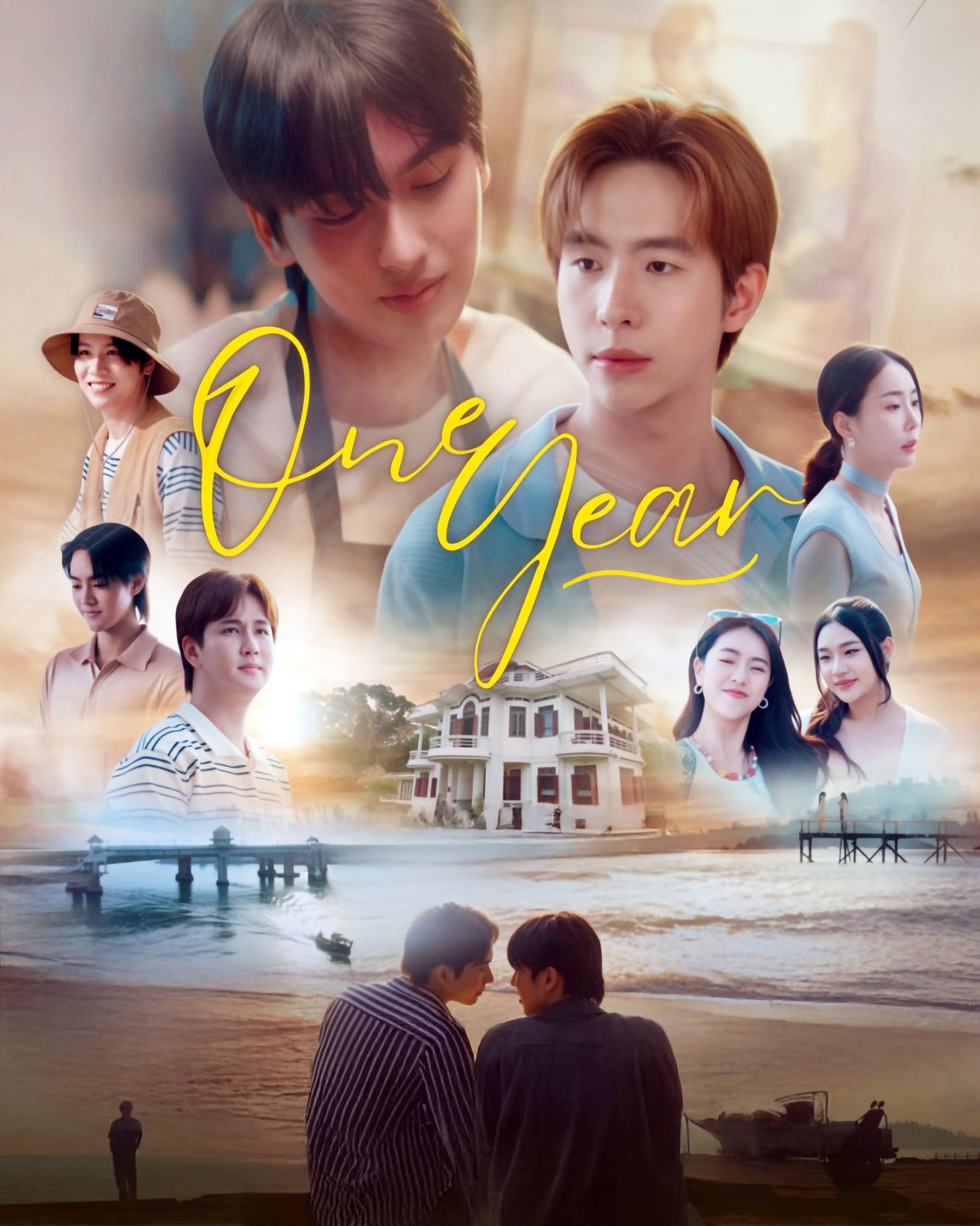 One Year เลือนรางและจางหาย Kantana LGBTQ+ Romance Melodrama Thai Dramas Fresh Releases Hearth Chindanai Dechawaleekul Poom Nitipoom Jumparnin 5