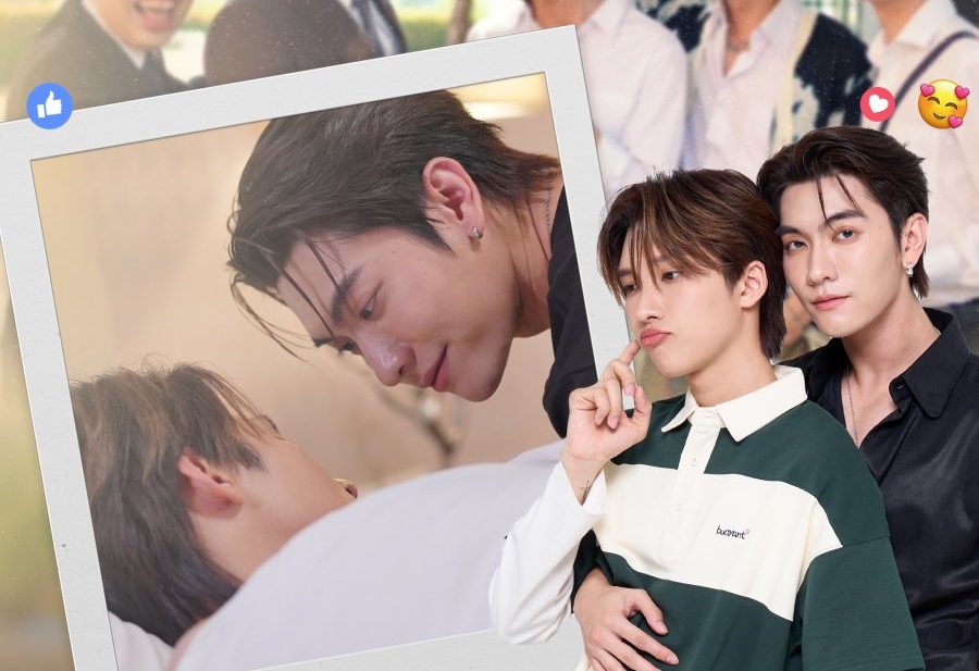 Crazy Love, Moo-Moo! พี่ฟากชอบเธอมู่ Fresh Releases Local Viu Original LGBTQ+ Thai BL Drama Rom com Boss Chaikamon Sermsongwittaya Noeul Nuttarat Tangwai promo