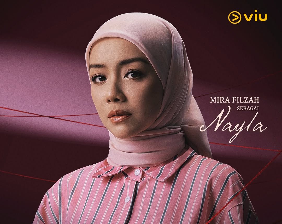 The Colour Of Us Aku Pilih Pelangi cast Viu Original Malay Dramas Fresh Releases Romantic Drama Mira Filzah as Nayla