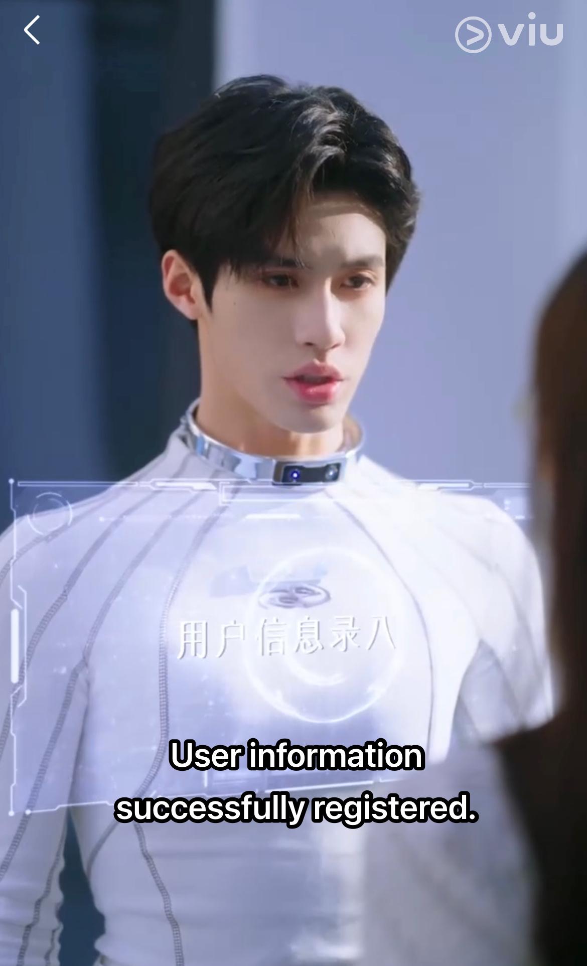 Yang Peng Cheng 杨鹏丞 Love Beyond Order 秩序之外 eng sub Sci-fi Heart-tormenting Love Robot Viu Chinese micro dramas Duanju Vertical drama short dramas mobile drama mini series ep4
