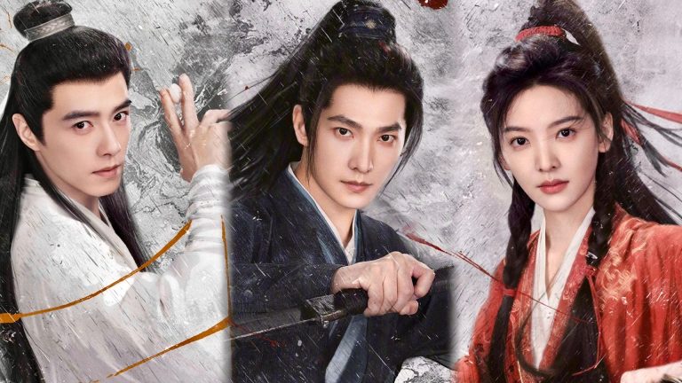 Alen Fang 方逸伦 Bai Yu Tang Jinmao Rat Jin Yue Wen Yang Yang 杨洋 Zhang Ruo Nan 章若楠 Zhan Zhao Adventures 雨霖铃 Grand Power Media viu cdrama to watch Wuxia Costume feature image