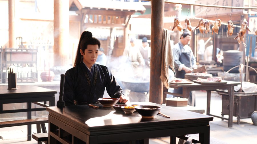 Yang Yang 杨洋 Zhan Zhao Adventures 雨霖铃 Grand Power Media viu cdrama to watch Wuxia Costume 11