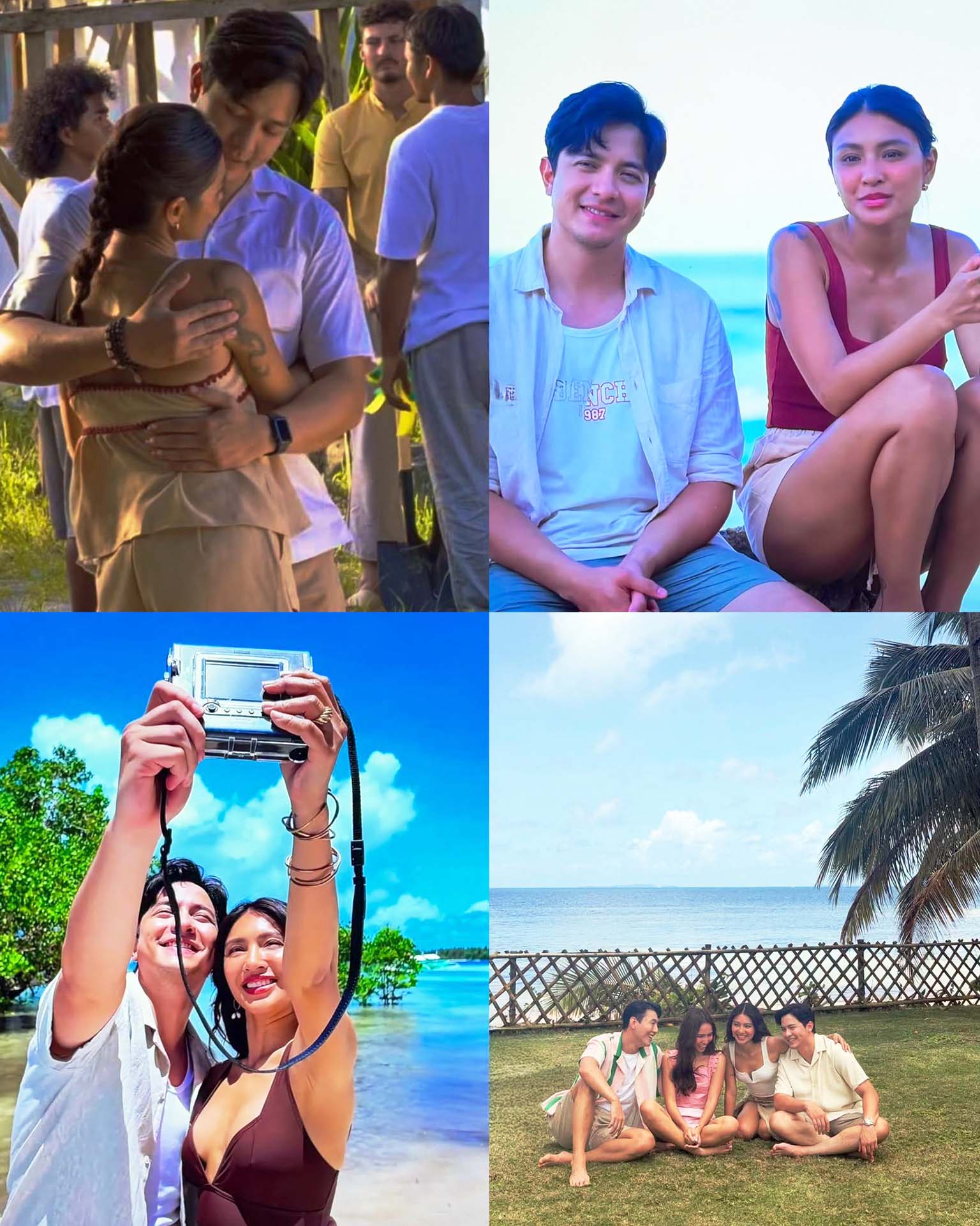 Love, Siargao Alden Richards Nadine Lustre rom com Viu Pinoy Drama Philippine romantic drama TV series Filipino dramas bts behind the scene