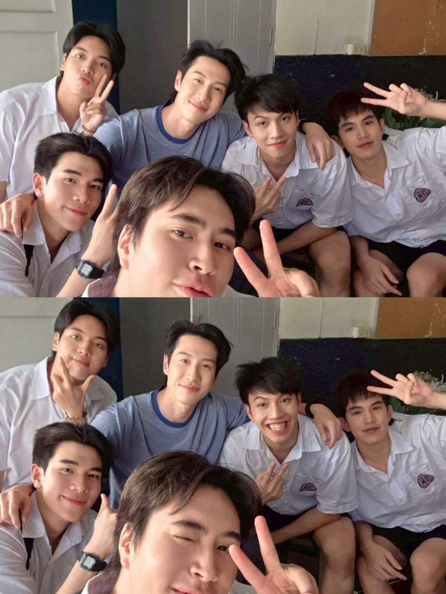 cast of Ticket to Heaven เด็กชายไม่ไปสวรรค์ GMMTV Thai BL Dramas Asian Dramas Melodrama LGBTQ+ Romance Youth Gemini Norawit Titicharoenrak Fourth Nattawat Jirochtikul 6