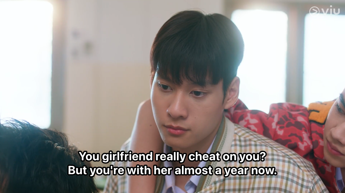 Boongkee Surasee Manoonpanich Fuse girlfriend cheating on him Make It Right ep1 รักออกเดิน Viu