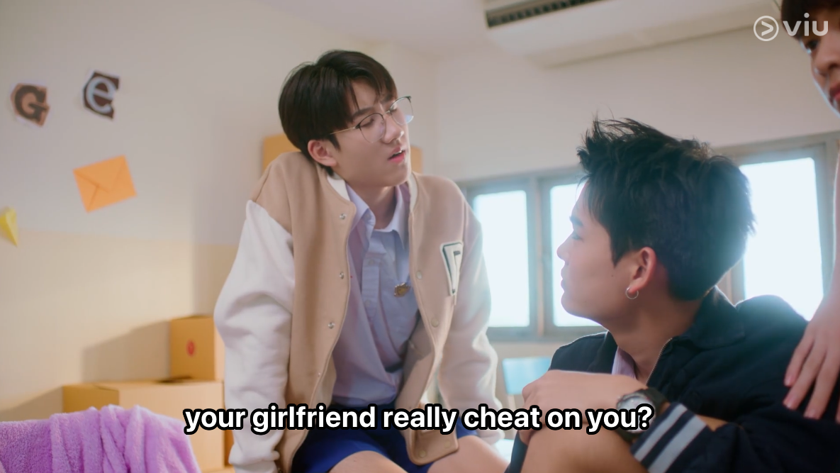 Make It Right ep1 รักออกเดิน Viu thai bl drama girlfriend cheating on fuse