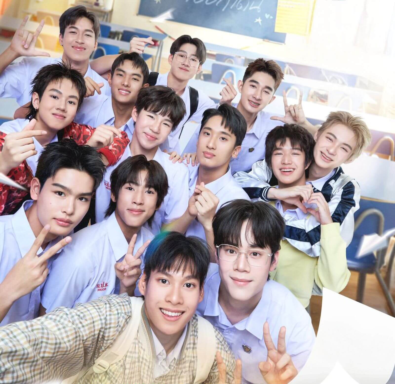 Make It Right รักออกเดิน Viu LGBTQ rom com thai drama BL drama highschool drama all cast